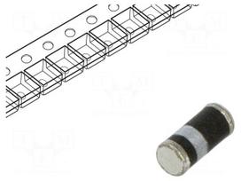 Diode: rectifying | SMD | 1kV | 1A | MiniMELF plastic | Ufmax: 1.1V