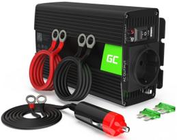 Power converter Green CellCar Power Inverter Converter 12V to 230V 300W/ 600W Modified sine wave