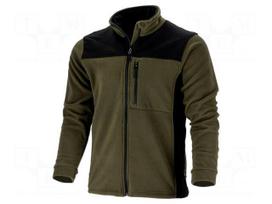 Fleece sweatshirt | Size: S | khaki | 290g/m2
