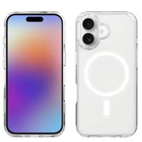 Riff Magsafe ultra thin silicone back case for Apple iPhone 17 Transparent