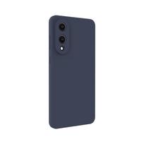 Nugarėlės dėklai Evelatus Samsung Galaxy S25 Edge Premium Magnetic Soft Touch Silicone Case Midnight Blue