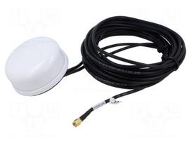 Antenna | WiFi | 4dBi | vertical | screw type | 50Ω | 2.4÷6GHz | 4.5m | SMA
