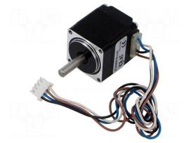 Motor: DC | 2-phase,bipolar,stepper | 24÷48VDC | 0.061Nm | IP40 | 0.67A