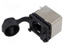 Connector: RJ45 | socket | data transfer | Cat 5e | shielded | 8p8c