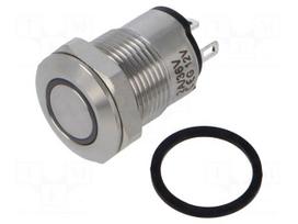 Switch: vandal resistant | Pos: 2 | SPST-NO | 2A/36VDC | IP65 | OFF-ON