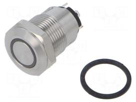 Switch: vandal resistant | Pos: 2 | SPST-NO | 2A/36VDC | IP65 | OFF-ON