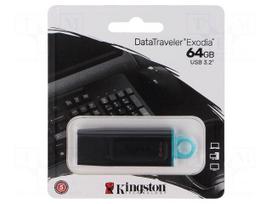 Pendrive | USB 3.2 Gen 1 | 64GB | DataTraveler Exodia | black | USB A