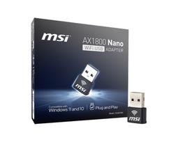 MSI AX1800 Nano WiFi USB Adapter WLAN 1201Mbit/s