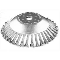 Įrankiai ir matavimo prietaisai // Įrankių, priedų naujienos // Szczotka druciana do kosy spalinowej 200 x 25,4 mm, twarda, druty splątane