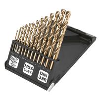 Įrankiai ir matavimo prietaisai // Įrankių, priedų naujienos // Wiertła do metalu HSS-Co 1.5-6.5 mm, zestaw 13 szt.