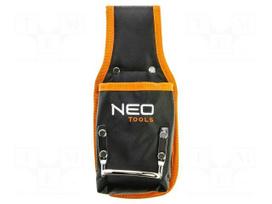 Waist bag | tool case | black-orange | poliester 1680D | 243x105mm