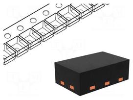 IC: digital | configurable,multiple-function | IN: 3 | CMOS | SMD | SON6