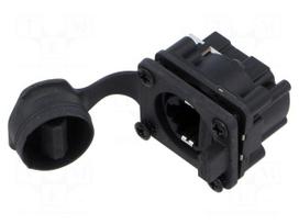 Connector: RJ45 | socket | data transfer | Cat 5e | with cover | 8p8c
