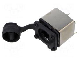 Connector: RJ45 | socket | data transfer | Cat 5e | shielded | 8p8c