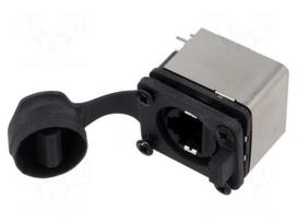 Connector: RJ45 | socket | data transfer | Cat 5e | shielded | 8p8c