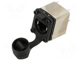 Connector: RJ45 | socket | data transfer | Cat 5e | shielded | 8p8c