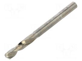 Drill bit | for metal | Ø: 4.8mm | L: 62mm | Working part len: 26mm