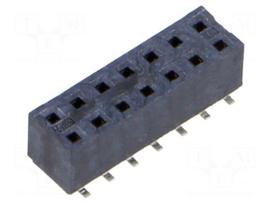 Connector: PCB-cable/PCB | socket | female | PIN: 10 | Milli-Grid | SMT