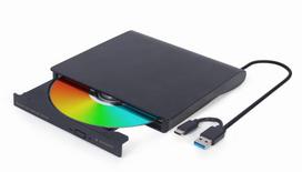 Gembird DVD-USB-031 External USB DVD drive, black