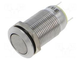 Switch: vandal resistant | Pos: 2 | SPST | 1A/250VAC | 2A/36VDC | IP65