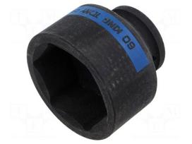 Socket: 6-angles | socket spanner,impact | 60mm | 3/4" | short