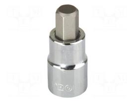 Socket: hex key-bit | HEX 6mm | 1/2" | Socket bit length: 55mm