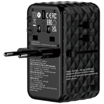 Charger Verbatim Universal Travel Adapter 140W GaN III