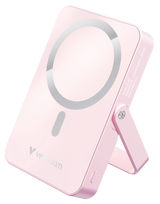 Powerbank Verbatim Charge N Go 10000mAh   Magnetic Wireless Charge Pink With Stand