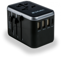Charger Verbatim Universal Travel Adapter UTA-04