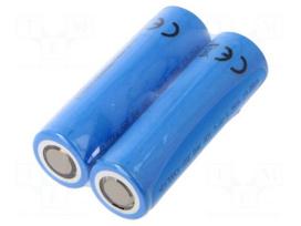Re-battery: Li-Ion | 21700 | 3.6V | 5500mAh | Ø21.45x70.75mm | 10.7A