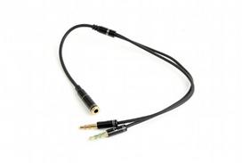Gembird 2 x 3.5mm Combo Male - 3.5mm Mic/Audio Metal