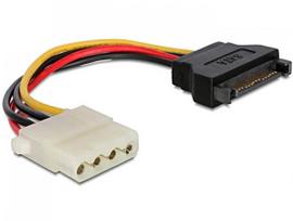 Gembird SATA Male - MOLEX Female Cable 0.15m