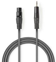Cable Nedis XLR M - 3.5mm M 1.5m