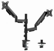 Monitor mount Gembird 2x 17”-32” Adjustable desk display mounting arm