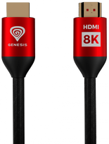 Cable Genesis HDMI Male - HDMI Male 3m 8K  XBOX X / S Red