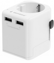 Adapter Gembird Universal Travel Adapter 12W