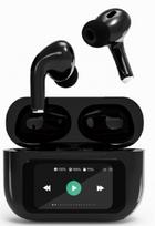 Headphones Gembird BT TWS with LCD display and Active Noise Canceling Black