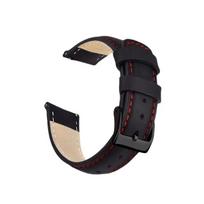 Riff Genuine leather 22mm Universal  watch strap (Samsung, Garmin, etc) Black