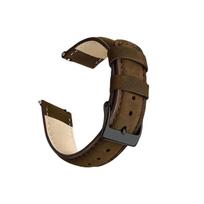 Riff Genuine leather 20mm Universal  watch strap (Samsung, Garmin, etc) Brown