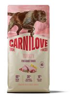 Sausas šunų maistas Carnilove True Fresh, kalakutiena, 12 kg