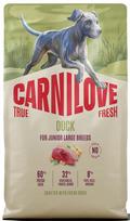 Sausas šunų maistas Carnilove True Fresh Junior Large, antiena, 4 kg
