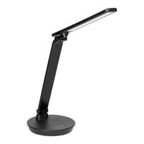 Interjero Šviestuvai | Dizaino Šviesos // Stalinės lempos, Darbo apšvietimas // HERON LED, lampka biurkowa, 5W, 250lm, 2700-6500K, zmiana barwy światła, funkcja ściemniania, czarna