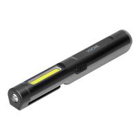 Įrankiai ir matavimo prietaisai // Automobilių dirbtuvių įrankiai ir įranga // Latarka warsztatowa LED, 5+3W, 300lm+70lm, 600mAh, magnes, klips