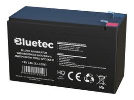 Įrankiai ir matavimo prietaisai // Įrankių, priedų naujienos // 82-410# Akumulator żelowy 12v  7ah bluetec 150x100x65_6,5