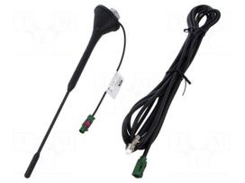 Antenna: automotive | car top,external | 265mm | UHF | universal | 5m