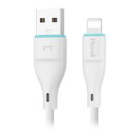 Įrankiai ir matavimo prietaisai // Įrankių, priedų naujienos // Kabel USB-A - Lightning Miccell VQ-D06, 2,4A, 1m, biały