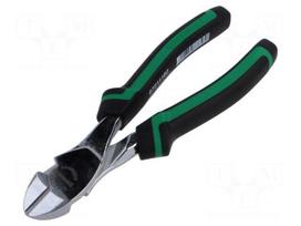 Pliers | side,cutting | ergonomic two-component handles,polished