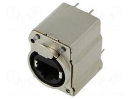 Connector: RJ45 | socket | data transfer | Cat 5e | EMI | 8p8c | THT