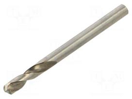 Drill bit | for metal | Ø: 4.1mm | L: 55mm | Working part len: 22mm