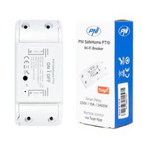 PNI SafeHome PT10 WiFi smart relay, ON / OFF 230V 10A output, control via the internet, PNI Smart or Tuya mobile application